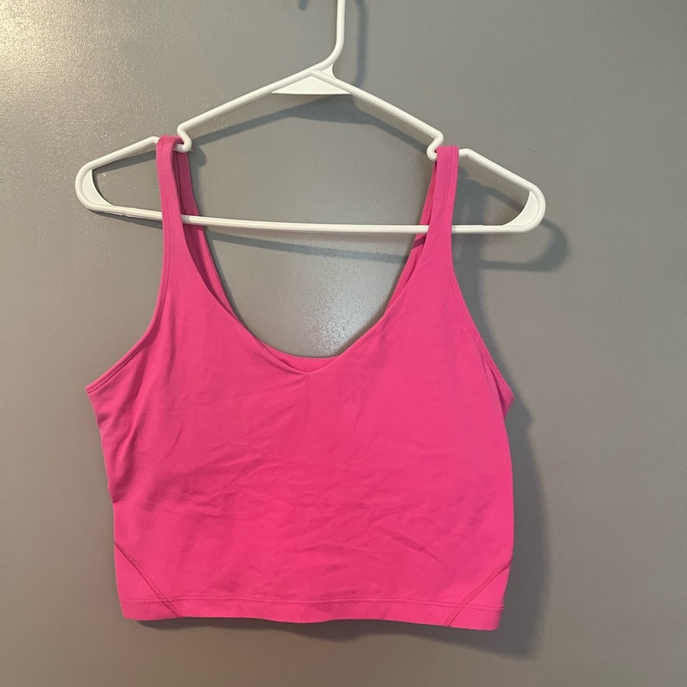 Sonic Pink Scuba Tank Lululemon